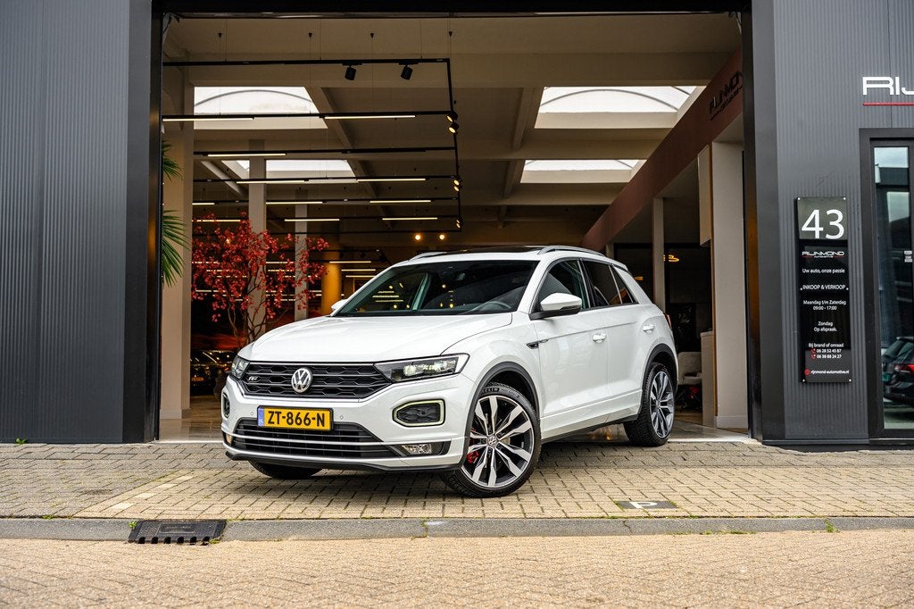 Volkswagen T-Roc 1.5 TSI Sport Business R-Line| Pano | Acc |, Stof, 4 cilinders, 150 pk, Wit