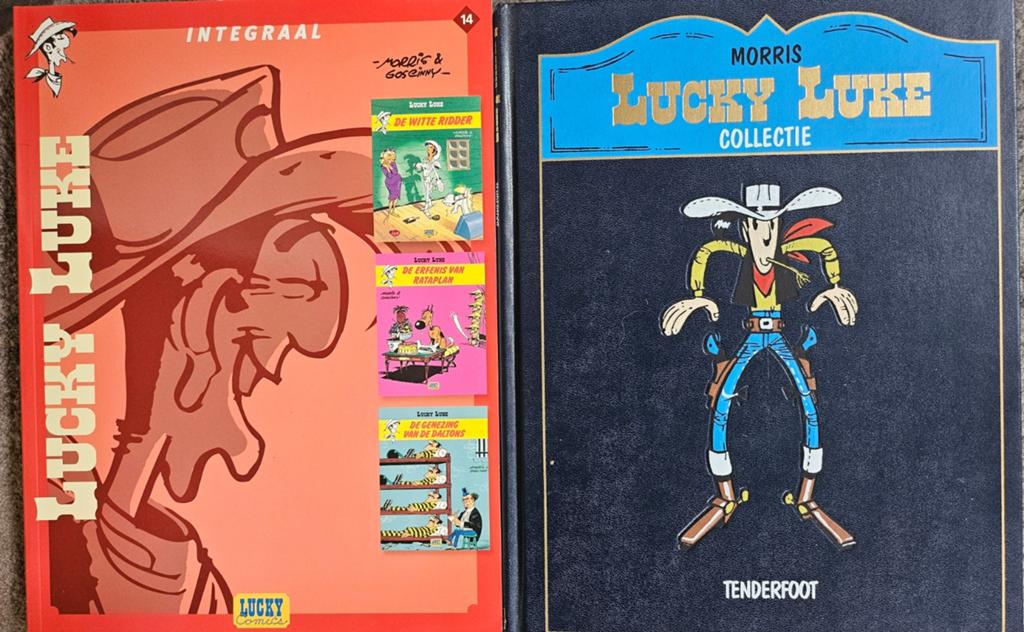 Lucky luke exemplaren, Meerdere stripboeken, Ophalen of Verzenden