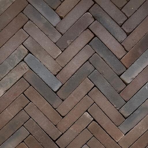 Gebakken Klinker Trento Bezand Getrommeld 20x5x6cm 8m2, Ophalen, Nieuw, Overige materialen, Klinkers