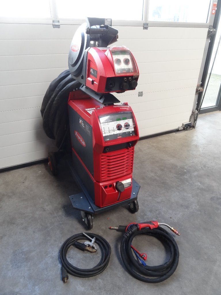 Mig/Mag Lasapparaat Fronius Transsteel 5000 watergekoeld., Ophalen of Verzenden, Zo goed als nieuw, 250 ampère of meer, Co2