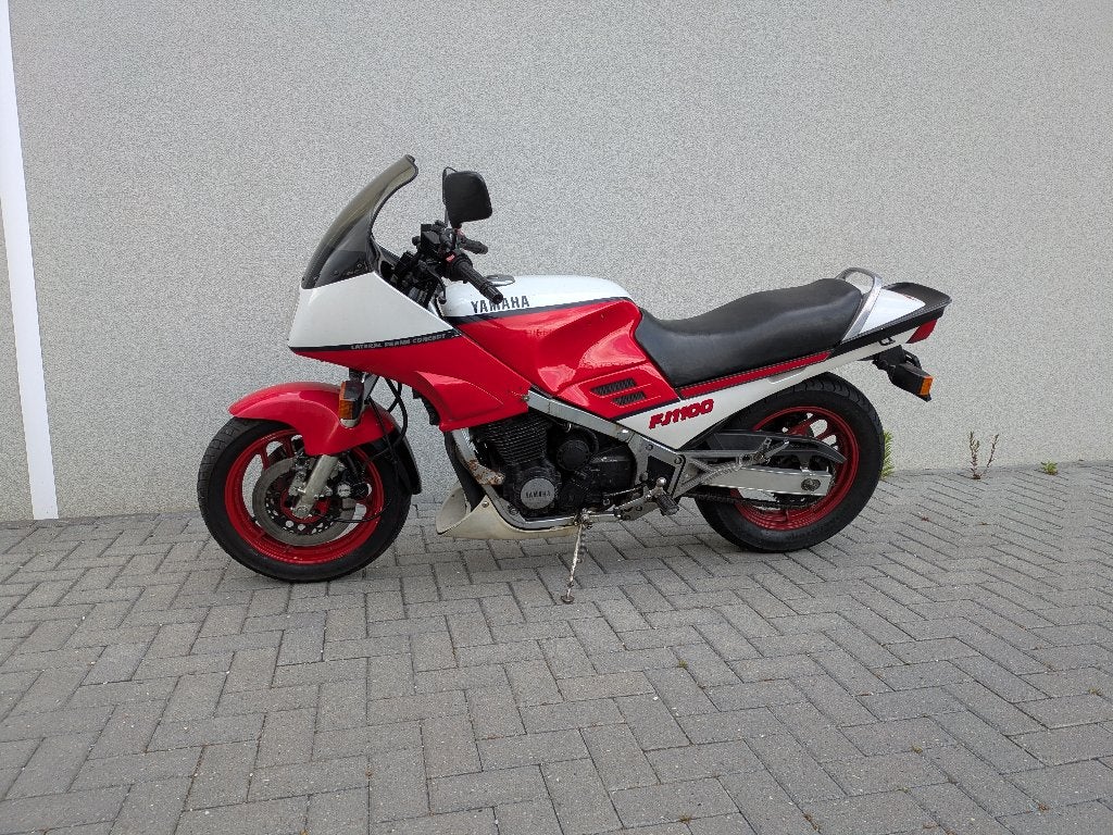 1985 Yamaha FJ 1100, Ophalen, Gebruikt