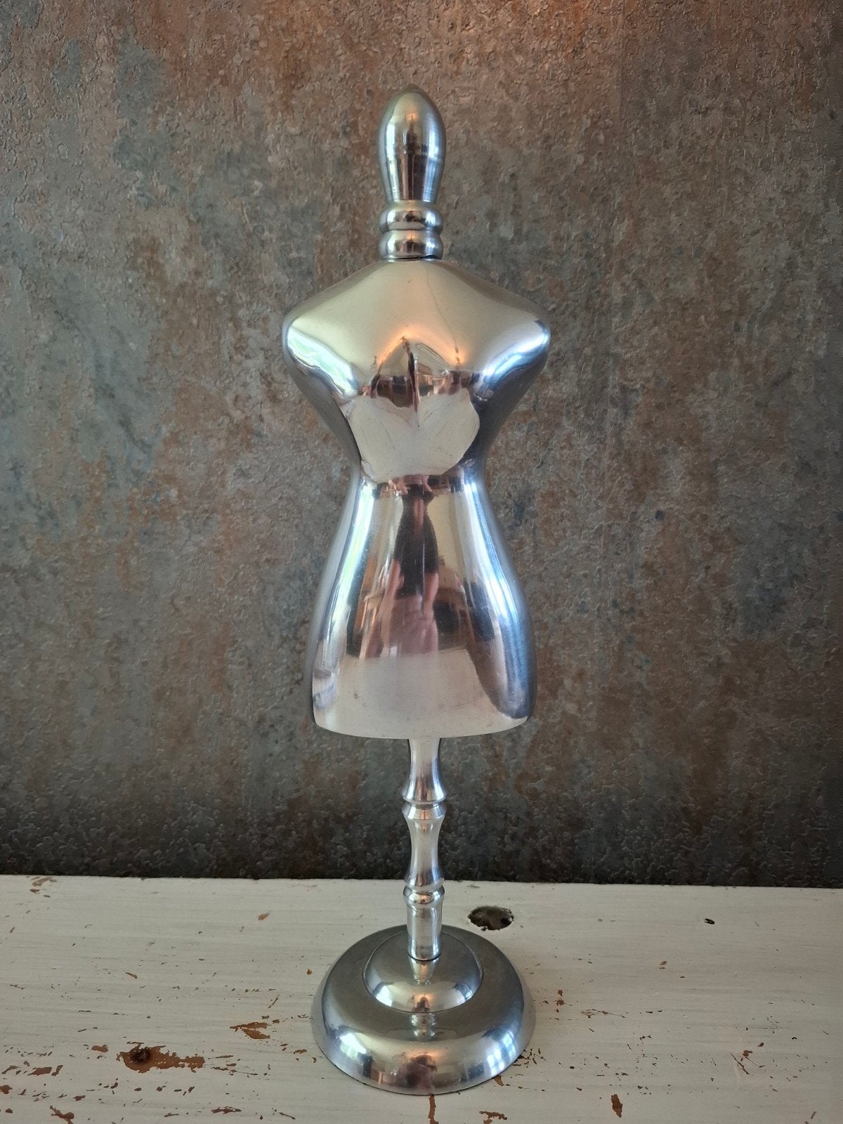 Zilveren mini mannequin, Ophalen of Verzenden