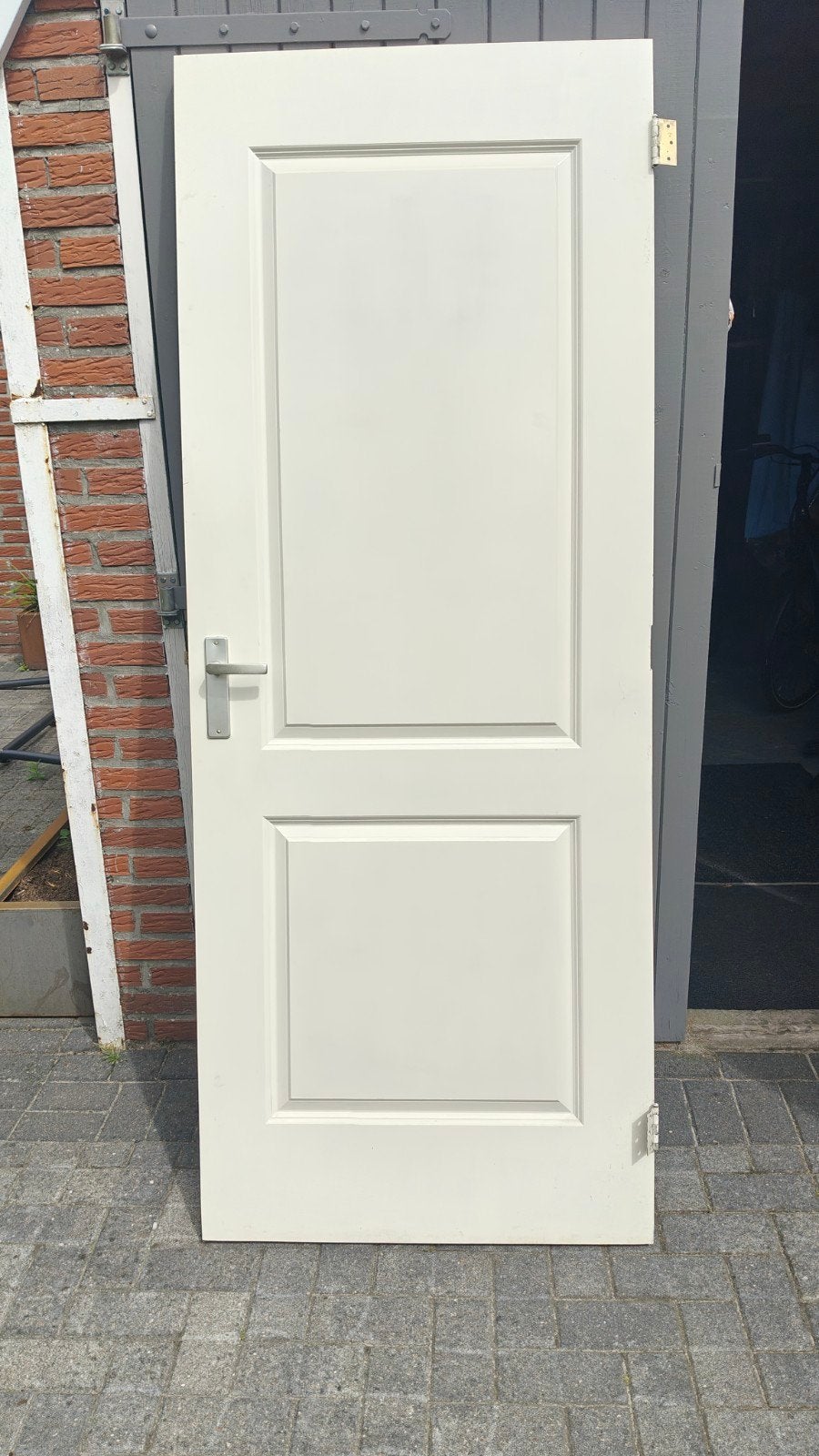 Binnendeur 210x 82.5cm  4cm dik, Doe-het-zelf en Verbouw, Deuren en Horren, Ophalen, Gebruikt, 80 tot 100 cm, Binnendeur