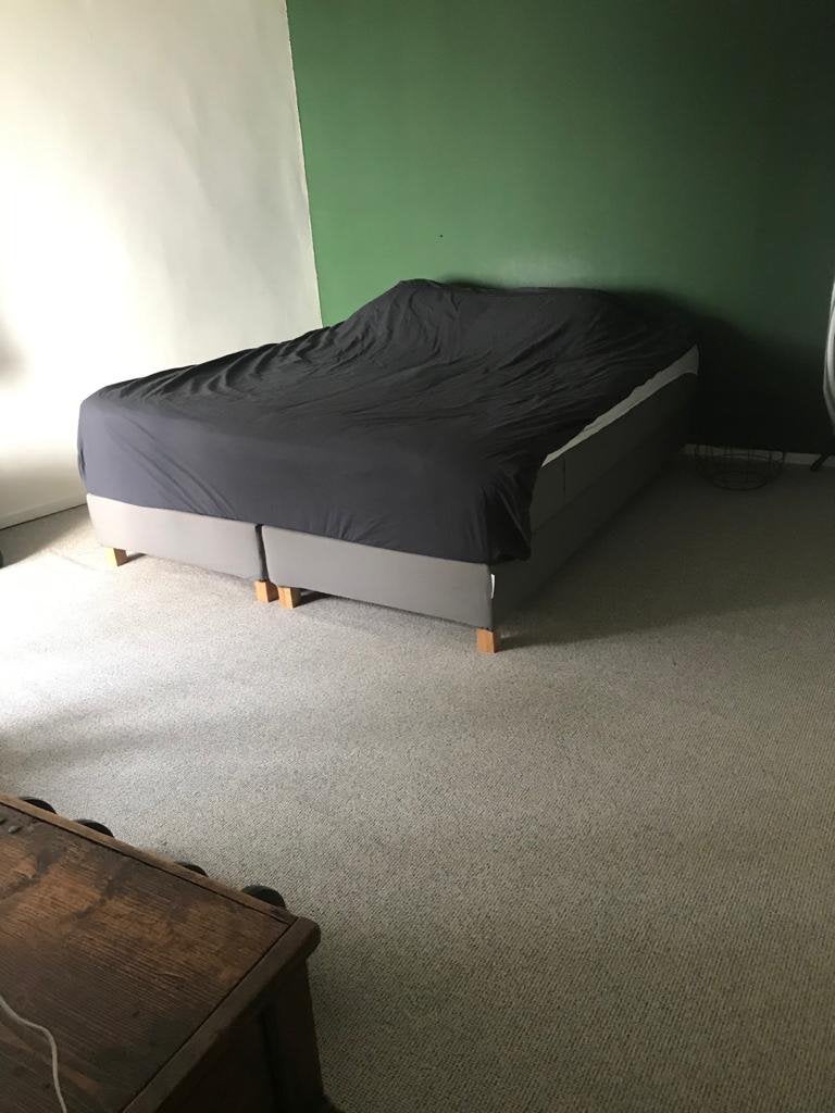 IKEA Espevar boxspring 180x200, Ophalen, Gebruikt, Tweepersoons, 180 cm
