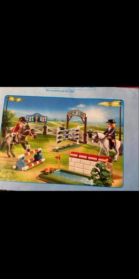 Grote Playmobil Paarden Set, Ophalen, Gebruikt, Jongen of Meisje