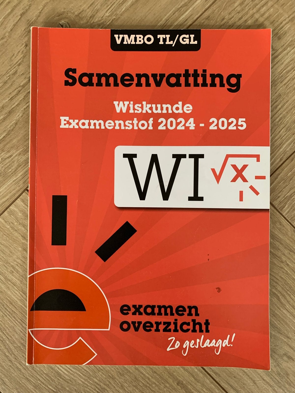 Samenvatting Wiskunde Examenstof VMBO TL/GL 2024-2025, Ophalen of Verzenden, Zo goed als nieuw, VMBO, Wiskunde A