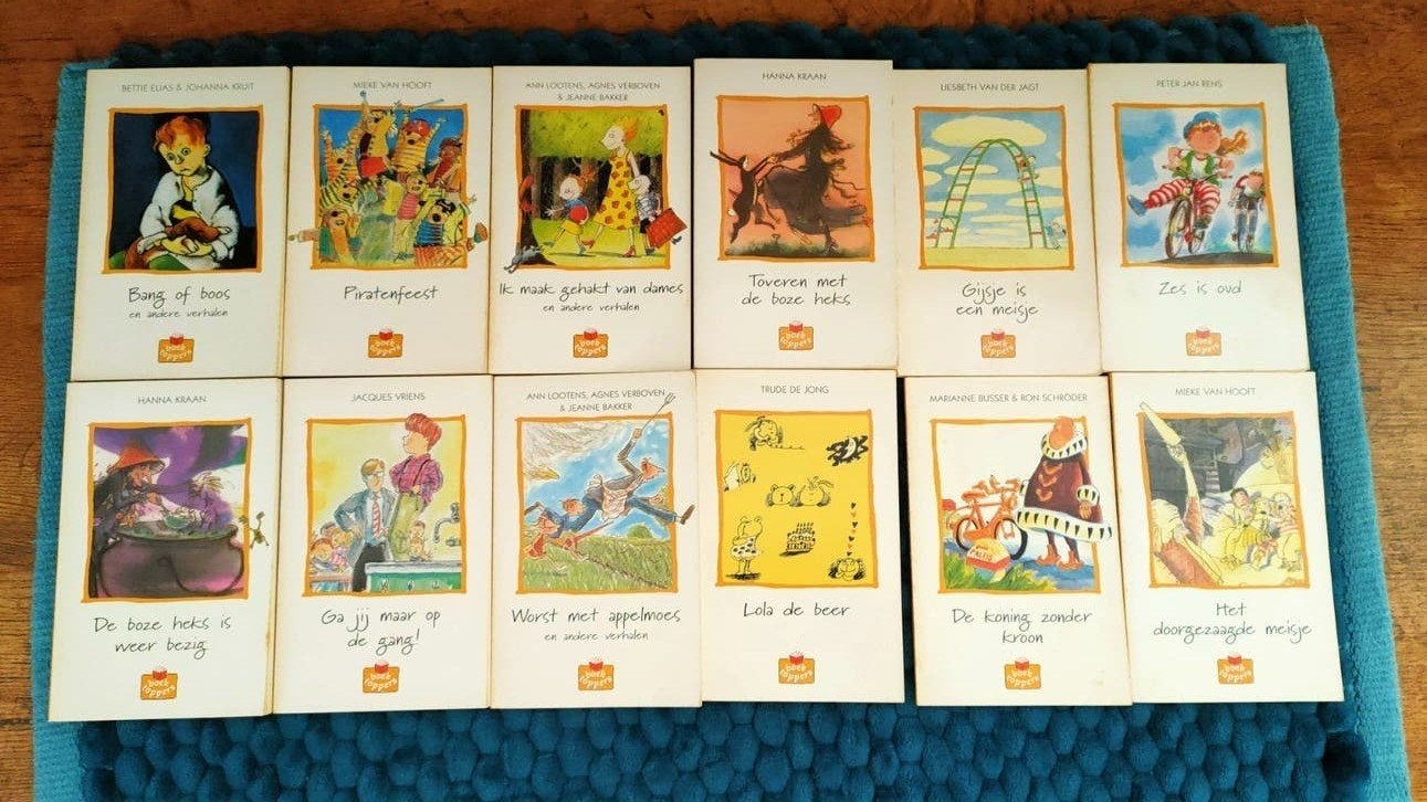 12 boektoppers, Boeken, Kinderboeken | Jeugd | onder 10 jaar, Ophalen of Verzenden, Zo goed als nieuw, Fictie algemeen