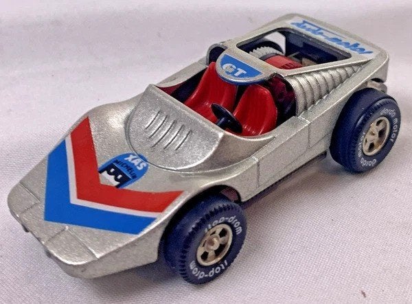Darda Blizzard GT XAS Michelin Zilver modelauto auto Vintage, Kinderen en Baby's, Speelgoed | Racebanen, Racebaan, Verzenden, Zo goed als nieuw