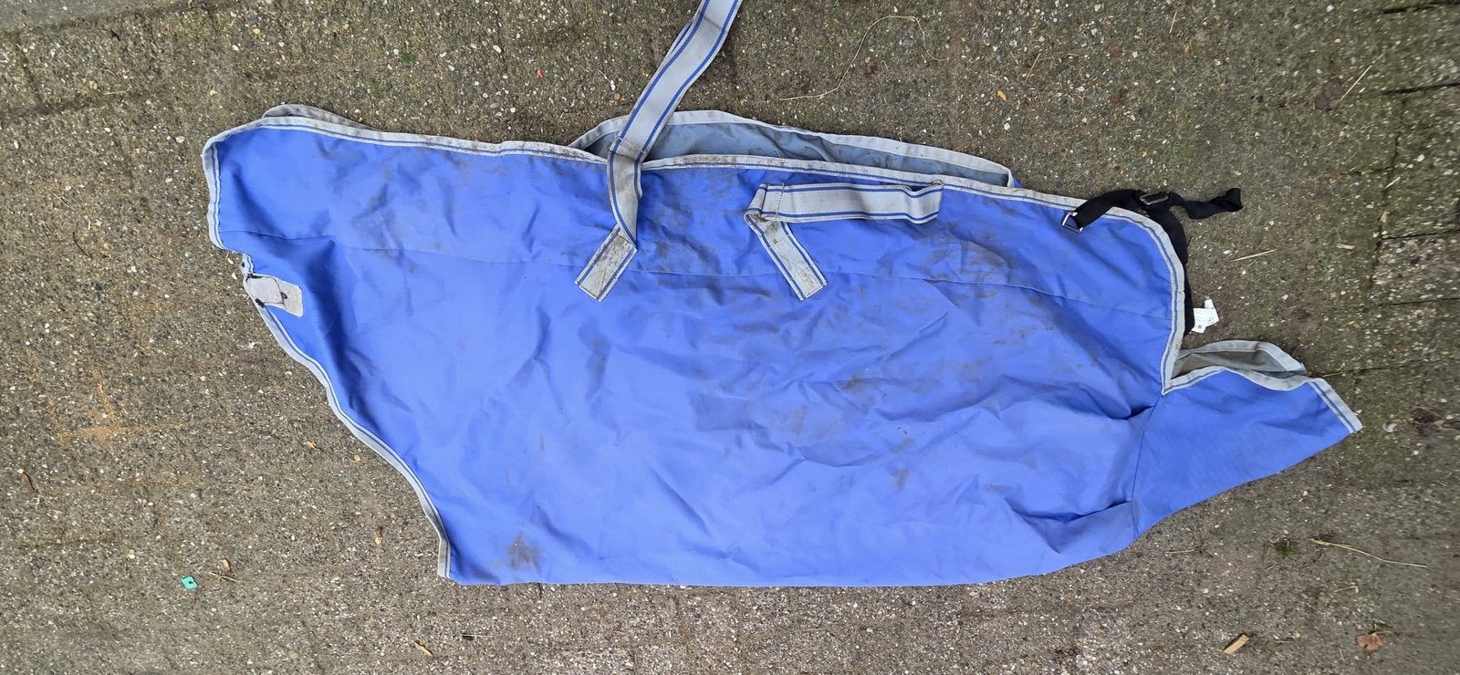 Bucas Pony deken maat 115, Bucas, Ophalen of Verzenden, Zo goed als nieuw, Blauw