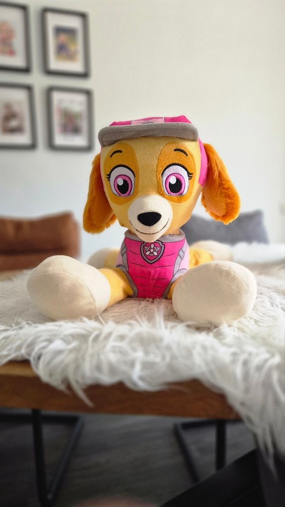 Paw Patrol Skye knuffel - Zo goed als nieuw, Ophalen, Hond, Zo goed als nieuw, Wasbaar