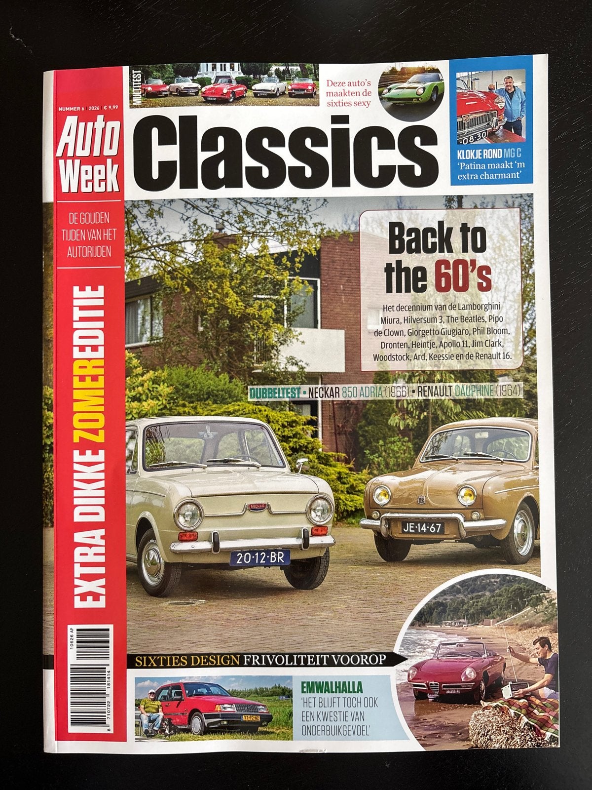 AutoWeek Classics Zomereditie - Back to the 60's, Boeken, Ophalen of Verzenden, Nieuw, Renault