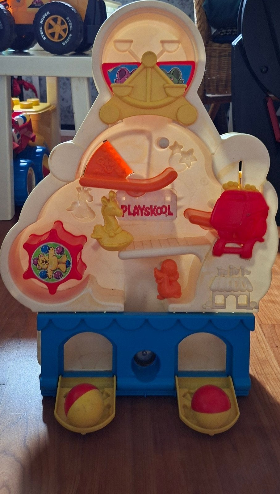 Playskool Activiteitenbord met Ballenbaan, Ophalen of Verzenden, Gebruikt, Overige typen
