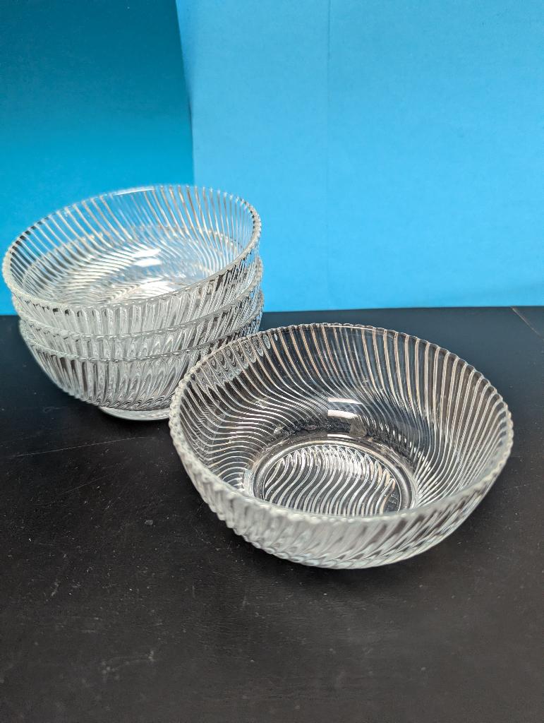Vintage Arcoroc France Veropa glazen schaaltjes, Ophalen of Verzenden