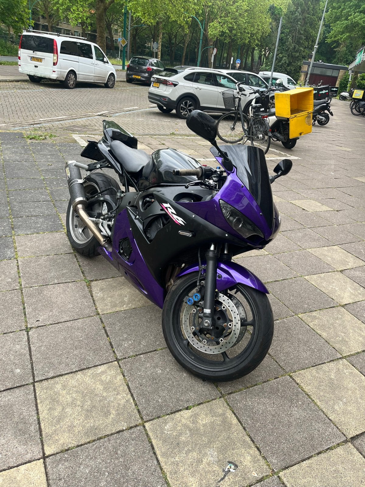 Yamaha R6 2004 - injectie - Recent onderhoud gehad., Motoren, Sportuitlaat, Motorrijbewijs A, Gebruikt, Super Sport