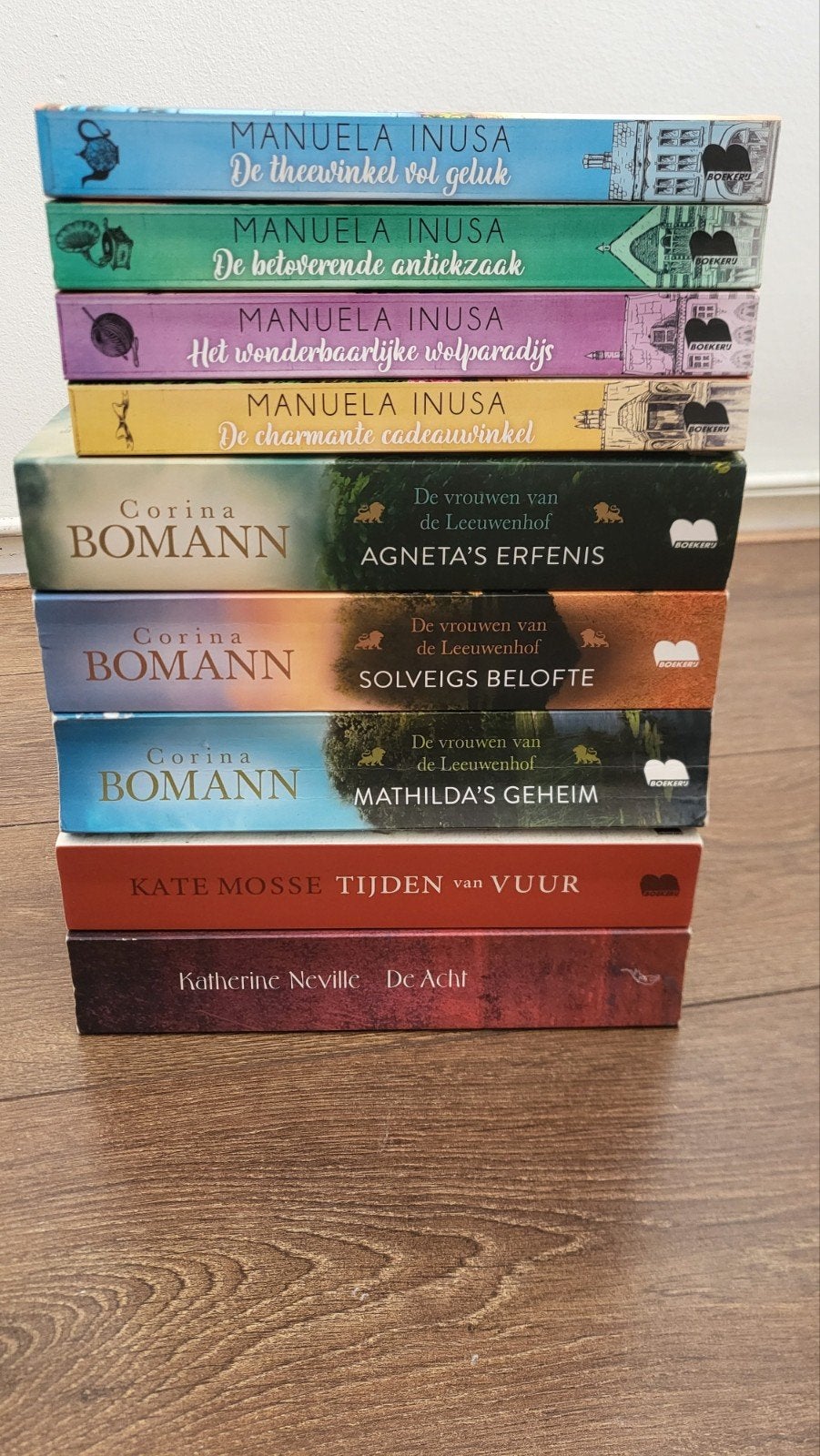 Boekenpakket: Manuela Inusa, Corina Bomann, Kate Mosse, Boeken, Ophalen, Gelezen, Manuela Inusa, Corina Bomann, Kate Mosse, Nederland