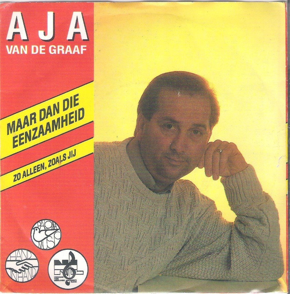 Vinyl Single Aja Van De Graaf, Ophalen of Verzenden, Gebruikt, Nederlandstalig