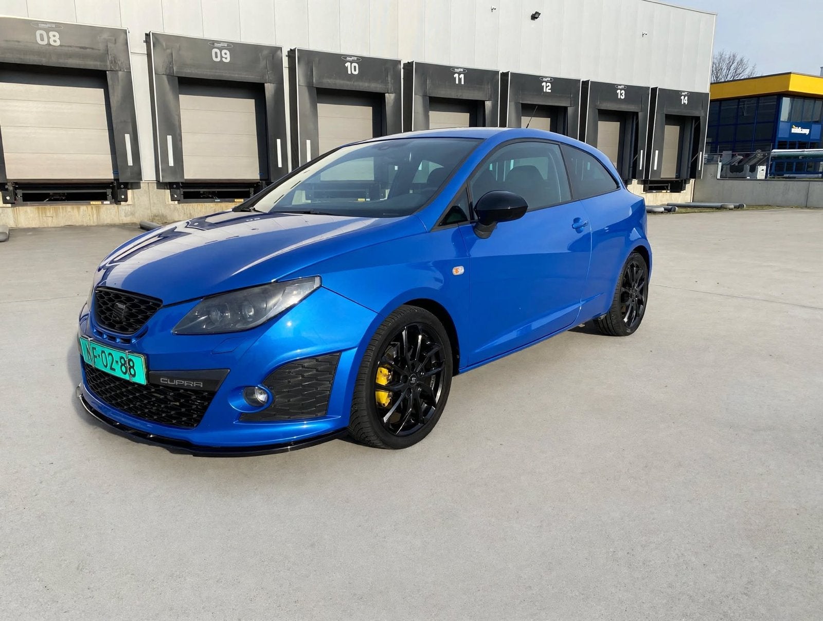 Seat Ibiza 1.4 TSI 132KW Cupra AUT 2011 Blauw, Auto's, Dealer onderhouden, Stof, Zwart, 4 cilinders