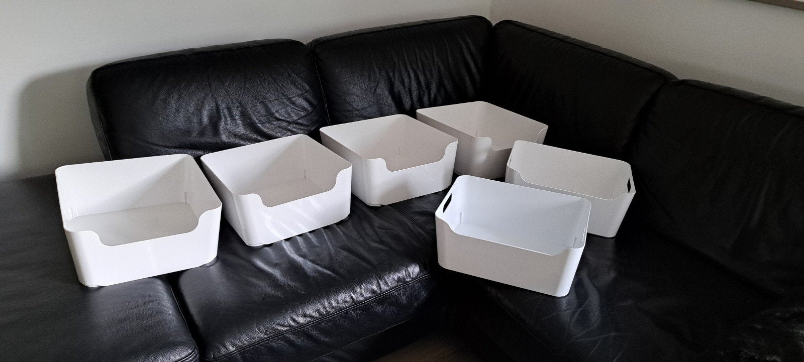 Ikea pluggis opbergbakken 10442 4x en 2x klein 18929, Huis en Inrichting, Woonaccessoires | Schalen en Manden, Ophalen of Verzenden