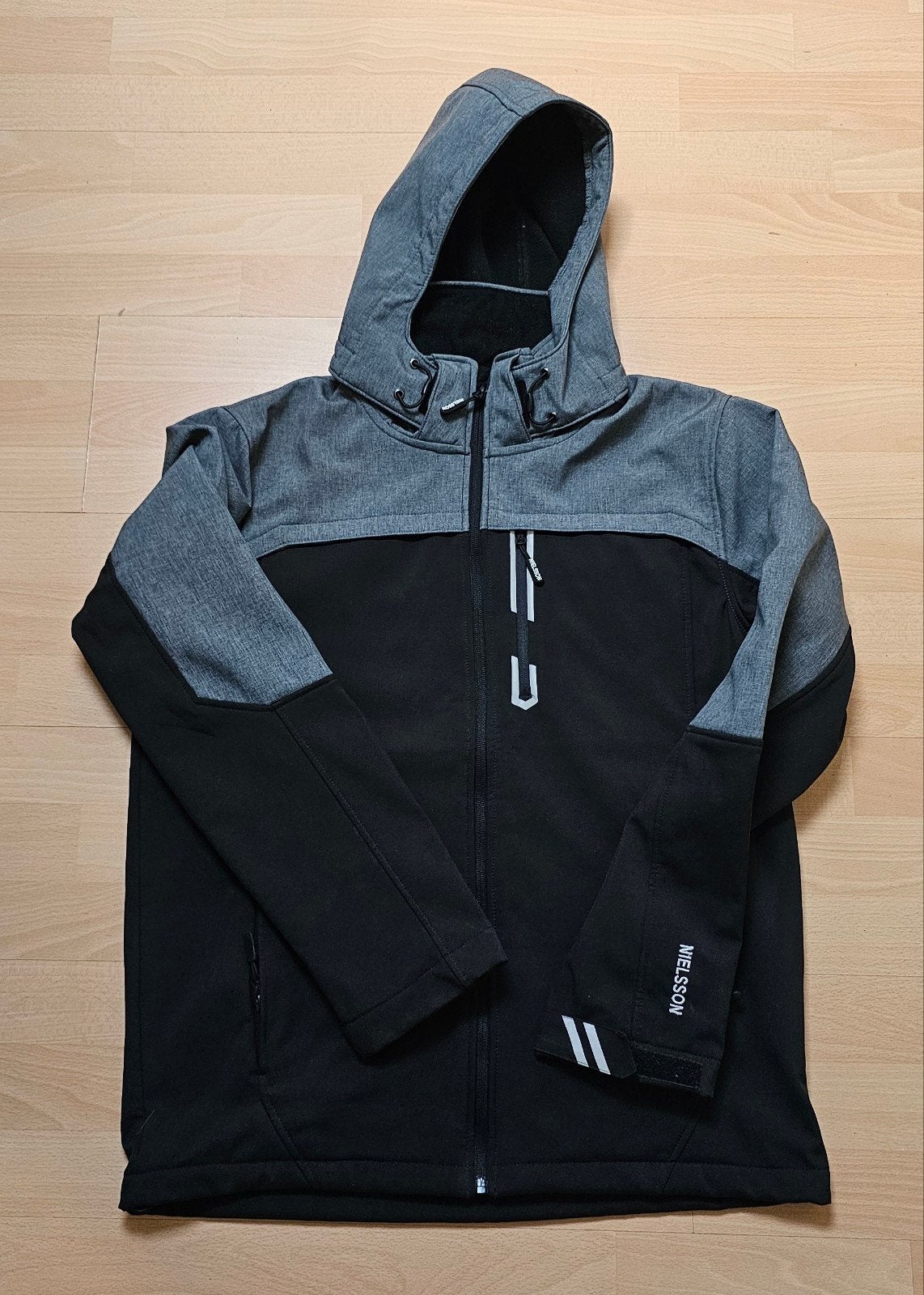 Jas Nielson, Kleding | Heren, Ophalen of Verzenden, Gedragen, Maat 48/50 (M), Zwart
