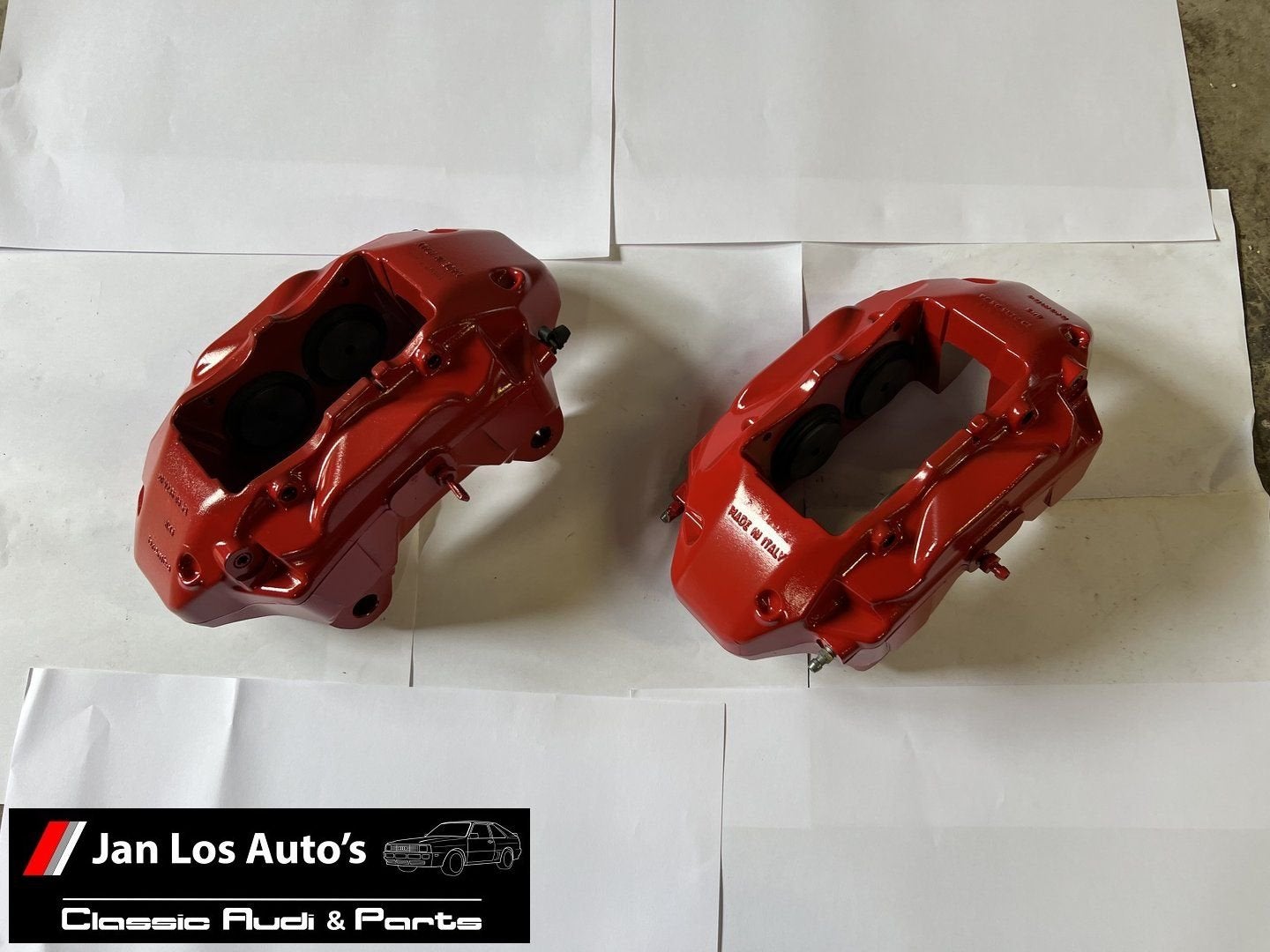 Porsche Cayenne Brembo remklauwset  voor  4 pots, Gebruikt, Porsche, -, Ophalen of Verzenden
