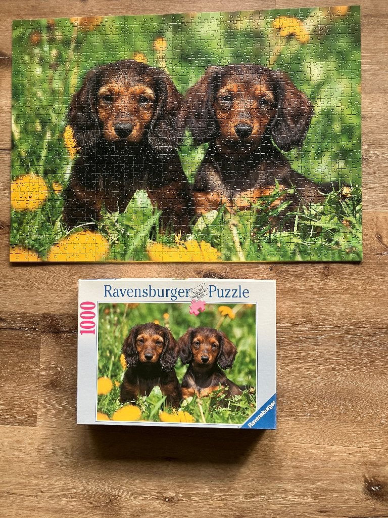 Mooie puzzel van 2 Tekkels, Ophalen, 500 t/m 1500 stukjes, Zo goed als nieuw, Legpuzzel