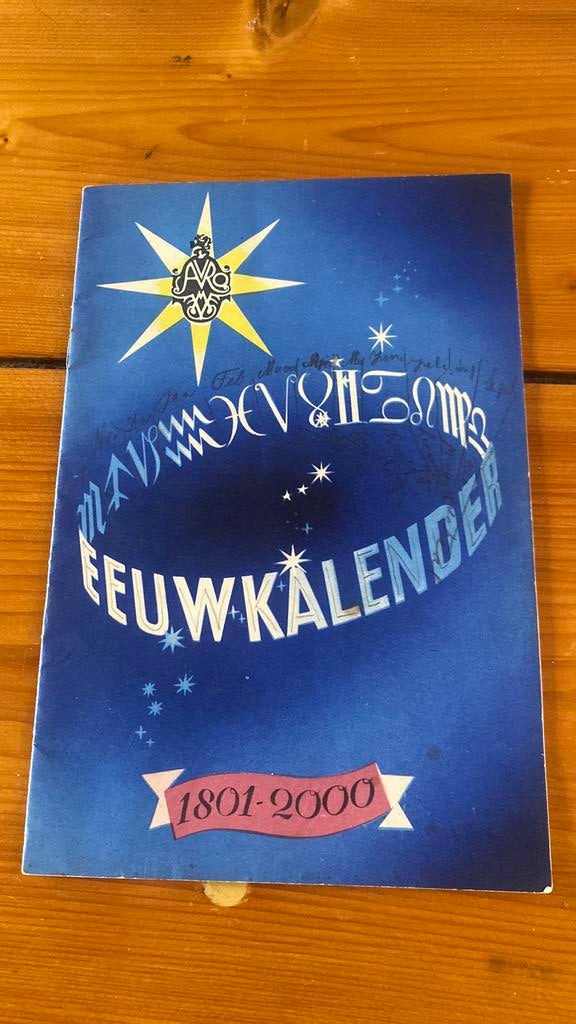 AVRO Eeuwkalender 1801-2000, Ophalen of Verzenden, Zo goed als nieuw