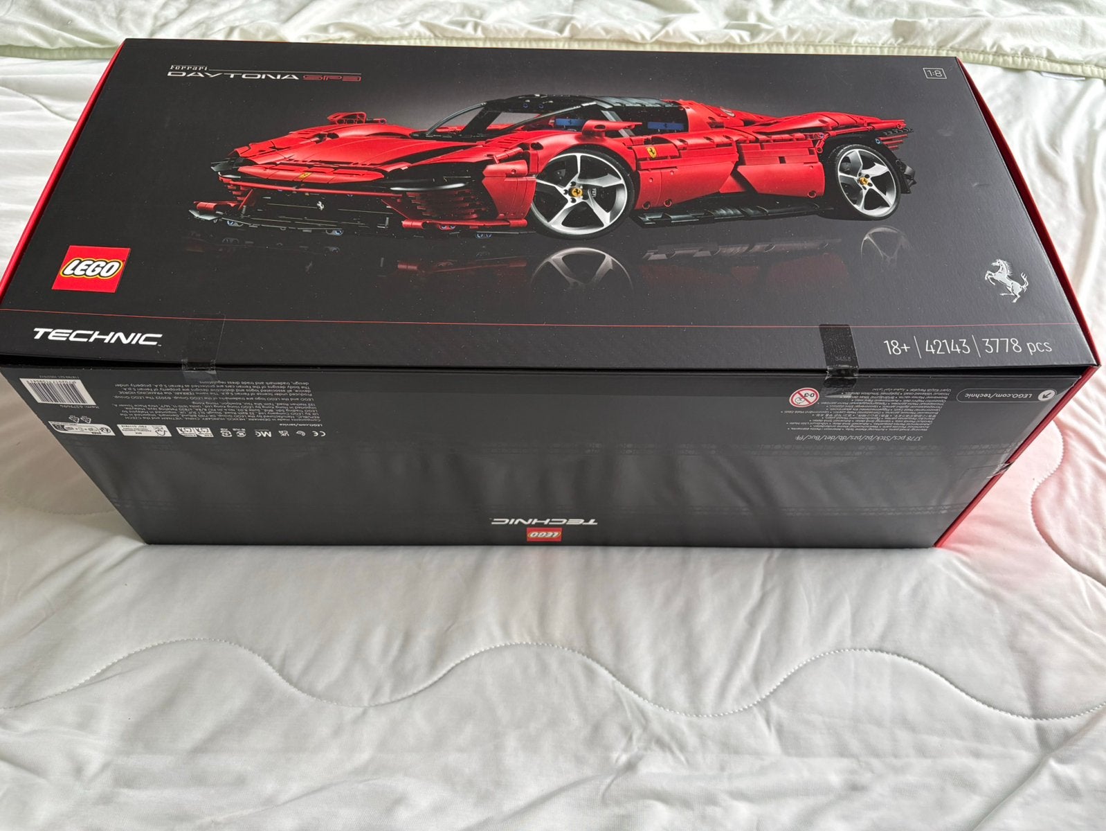 Lego 42143 Ferrari Daytona SP3 NIEUW, Lego, Nieuw, Ophalen of Verzenden, Complete set