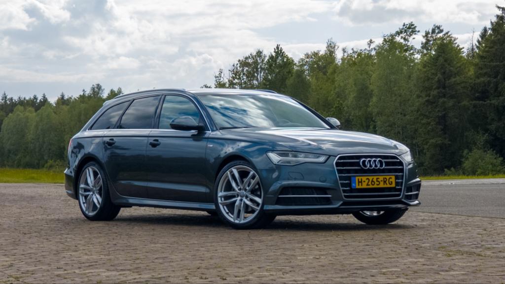 Audi A6 S-Line 2.0 TDI 190pk Ultra S Tronic 2017 Oolonggrijs, Auto's, Stationwagon, Diesel, Particulier, 22 km/l