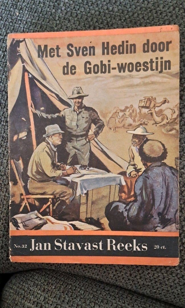Met Sven Hedin door de Gobi-woestijn - Jan Stavast uit 1944, Ophalen of Verzenden, Jan Stavast
