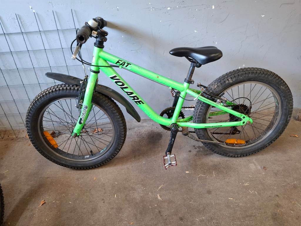 Volare Fatbike Kinderfiets 20 inch - 7 versnellingen, Overige merken, Gebruikt, Velgrem, Versnellingen