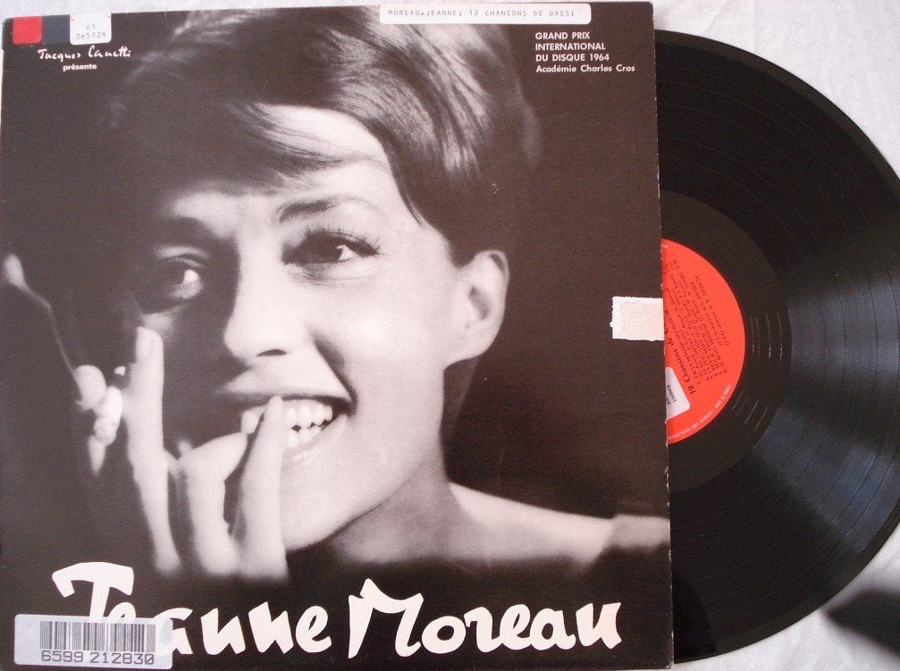 Jeanne Moreau - 12 chansons de Cyrus Bassiak, Ophalen of Verzenden, Gebruikt, 12 inch, LP