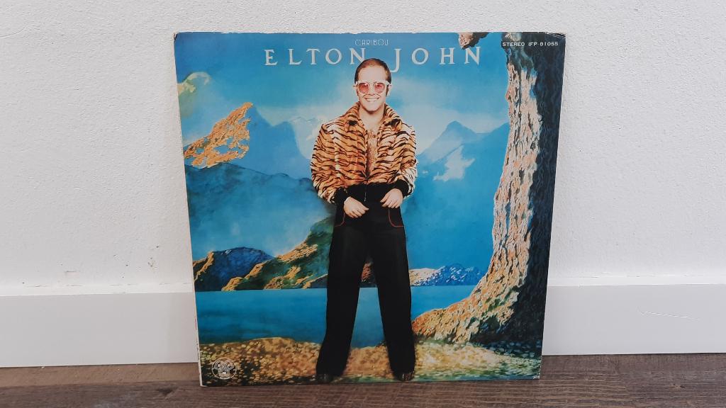 Elton John – Caribou LP / Vinyl Plaat, Japan, Gebruikt, Ophalen of Verzenden, 1970 - 1979, 12 inch