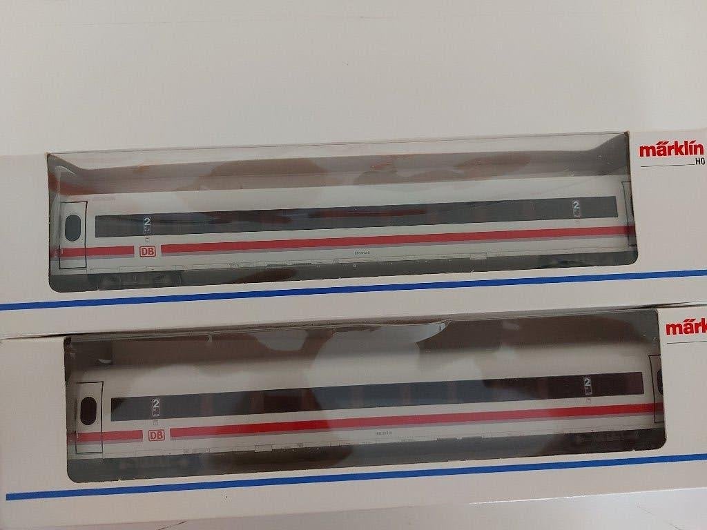 2 Marklin ICE 1 Wagons, Wisselstroom, Ophalen of Verzenden, Märklin, Nieuw