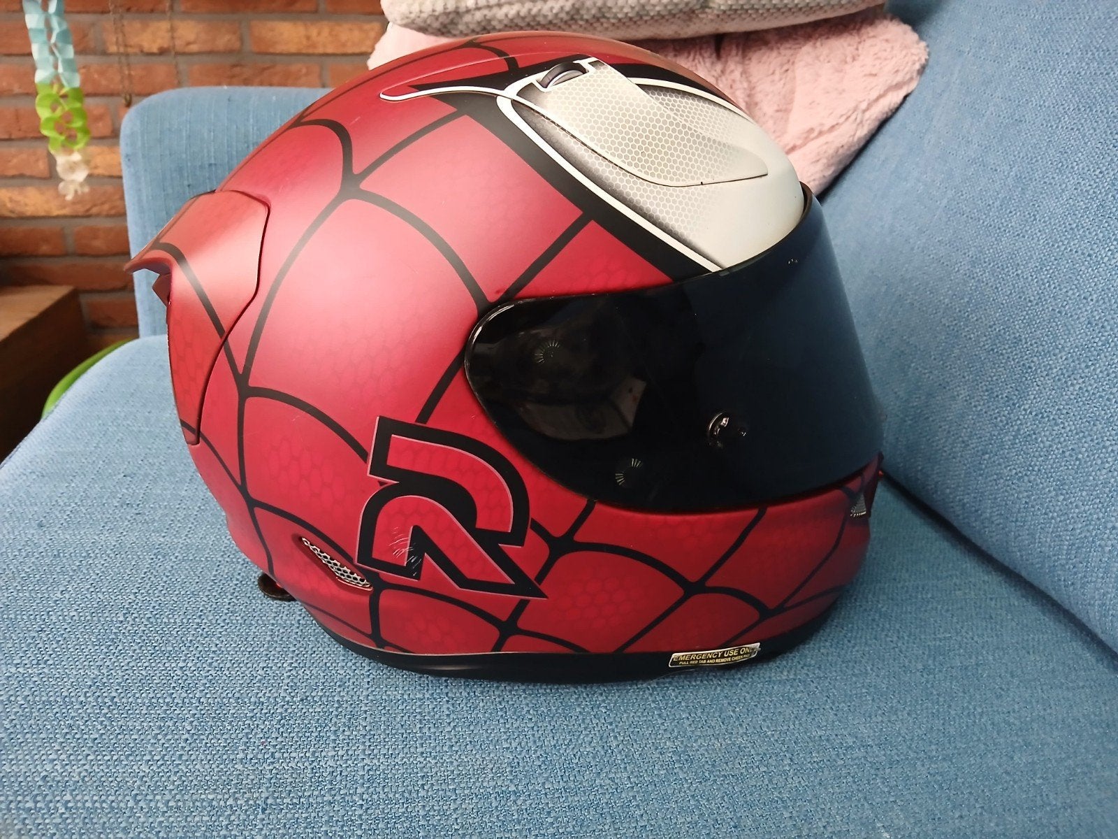 Marvel motorhelm HJC Marvel Spiderman MC1SF Integraalhelm -, XS, Heren, HJC, Ophalen of Verzenden