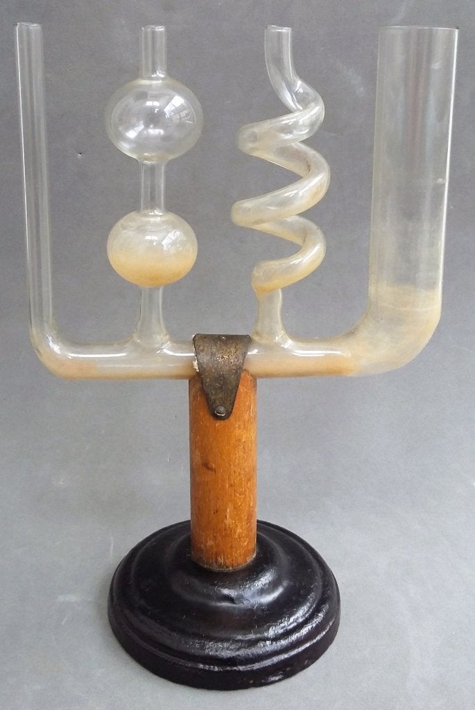 19 de eeuw Laboratorium Glas Buis Wetenschap Scheikunde