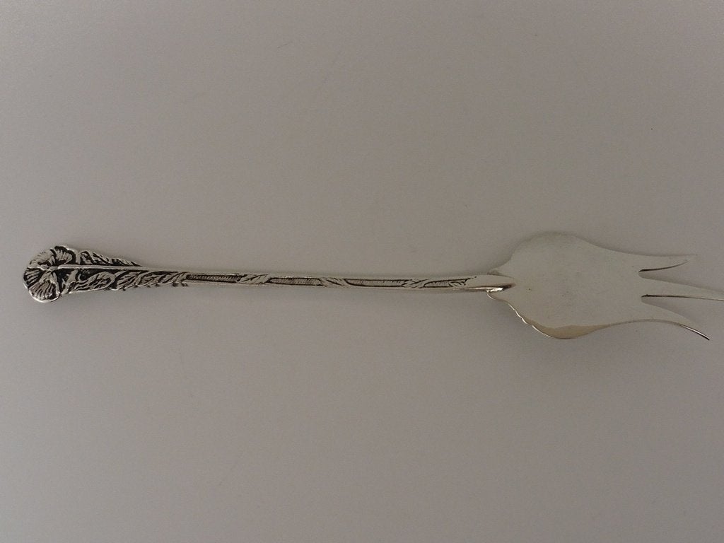 Zilveren cakevork                                        Z98, Antiek en Kunst, Ophalen of Verzenden, Zilver