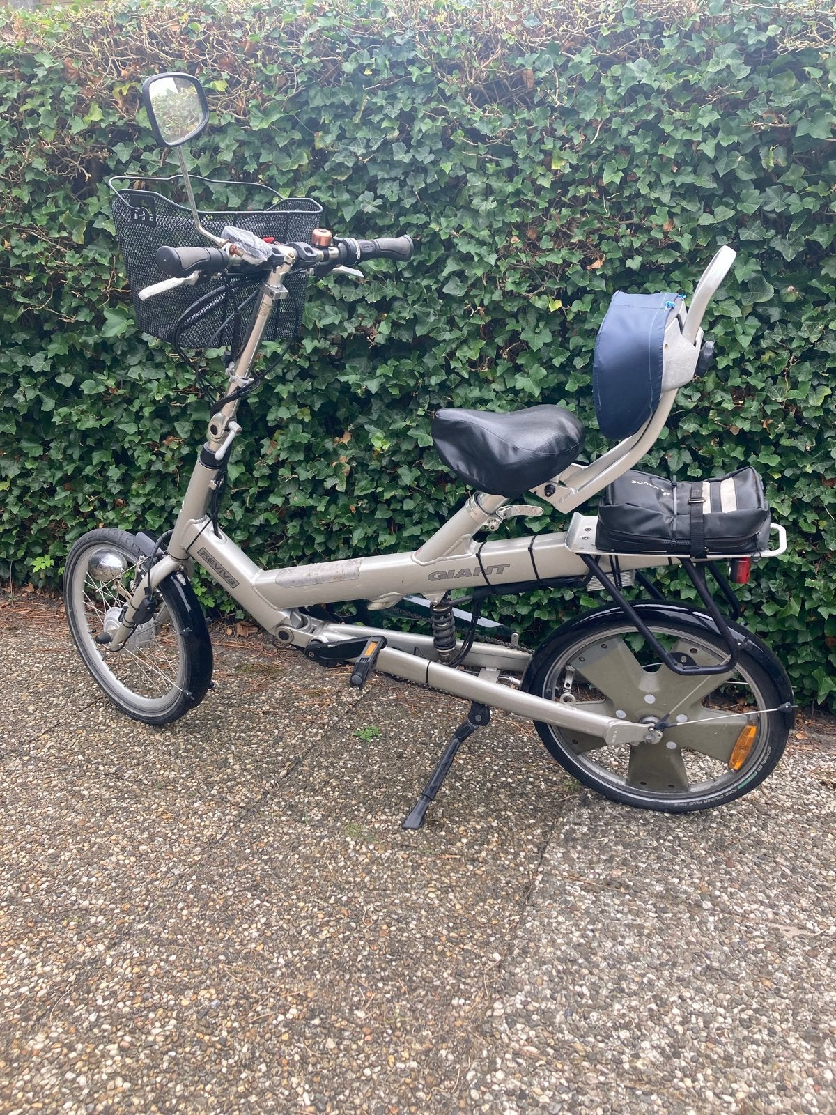 Elektrische Giant Revive ligfiets - Comfortabel en Uniek, Ophalen, Gebruikt, Velgrem, Giant