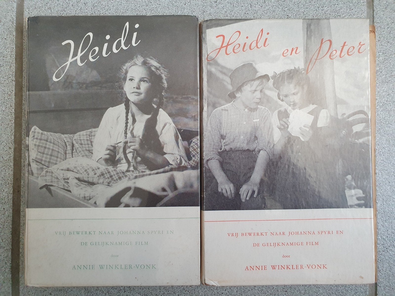 Heidi & Heidi en Peter, Ophalen of Verzenden, Gelezen, Fictie algemeen
