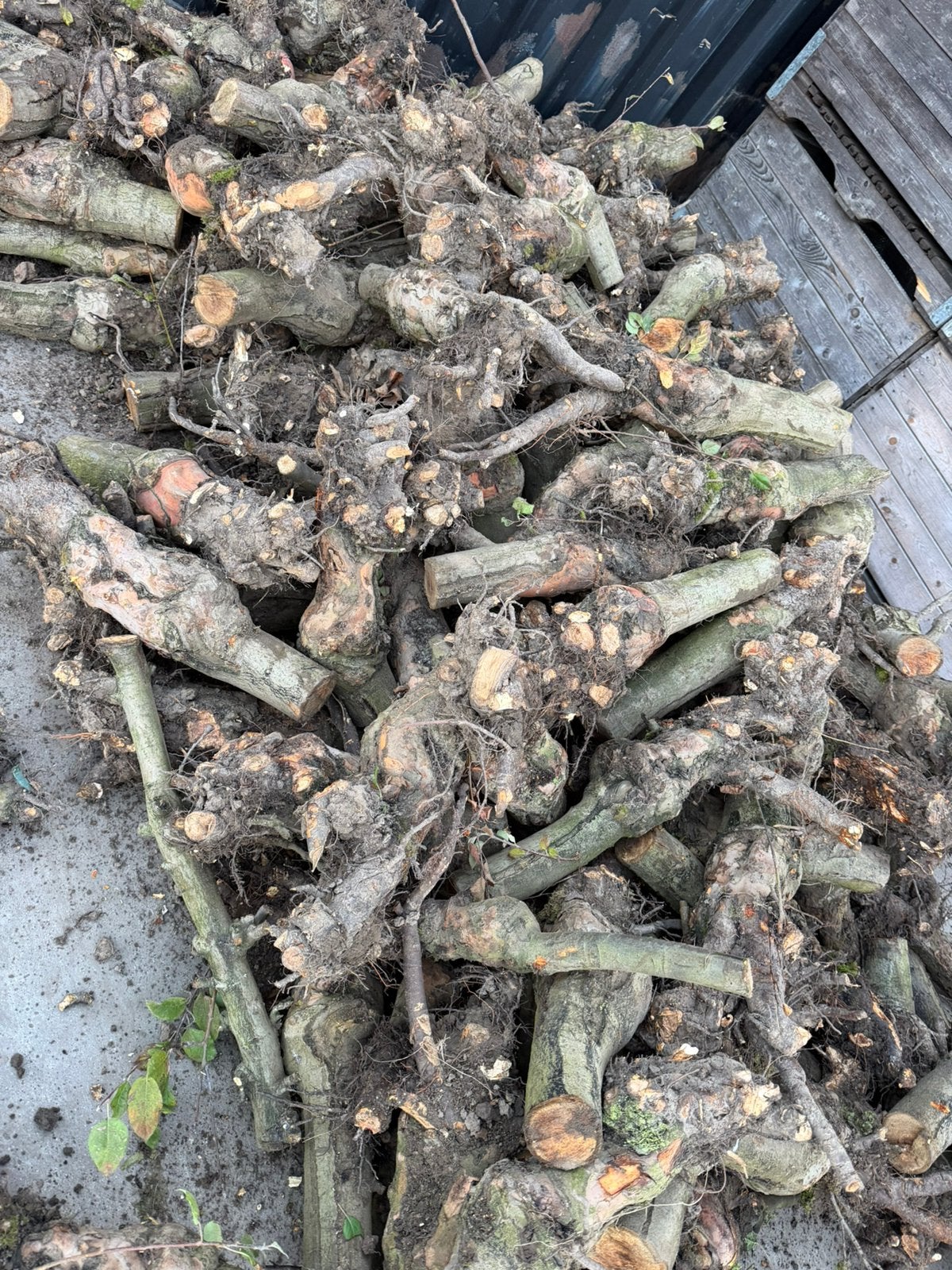 Appelhout stookhout de end, Tuin en Terras, 6 m³ of meer, Ophalen