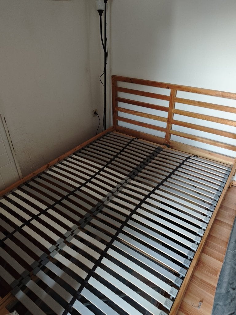 Bedframe, Ophalen, Gebruikt, Tweepersoons, 140 cm