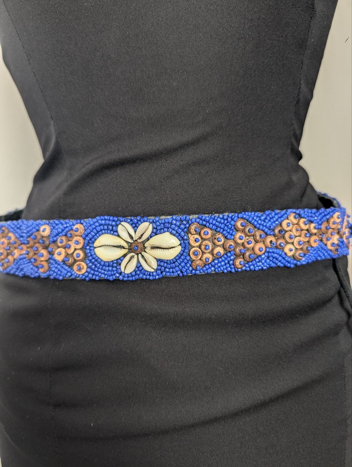 Boho kralen riem met schelpen - Ibiza stijl, Ophalen of Verzenden, Zo goed als nieuw