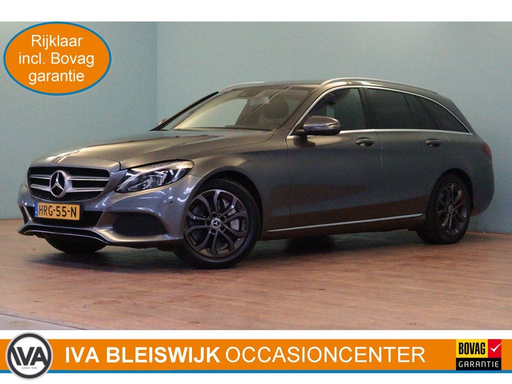 Mercedes-Benz C350e Estate | NAVI | CAMERA + PDC | STOELVERW, Auto's, Automaat, Automatische klimaatregeling, Achterwielaandrijving