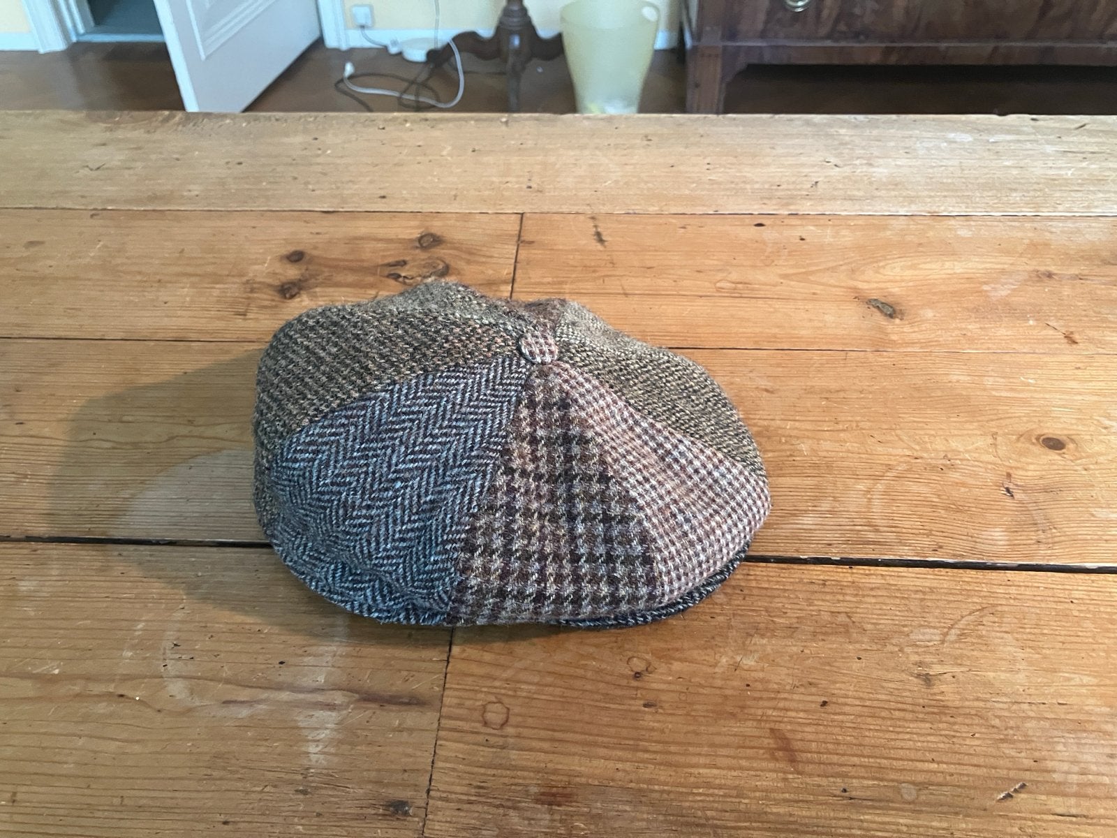 Harris Tweed EWM Pure Classics Pet - Maat L, Ophalen of Verzenden, Zo goed als nieuw, Pet