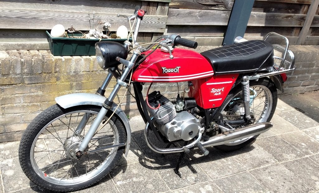 Torrot 50 Sport 4V 1978, Maximaal 45 km/u, Ophalen, Overige merken, 4 versnellingen