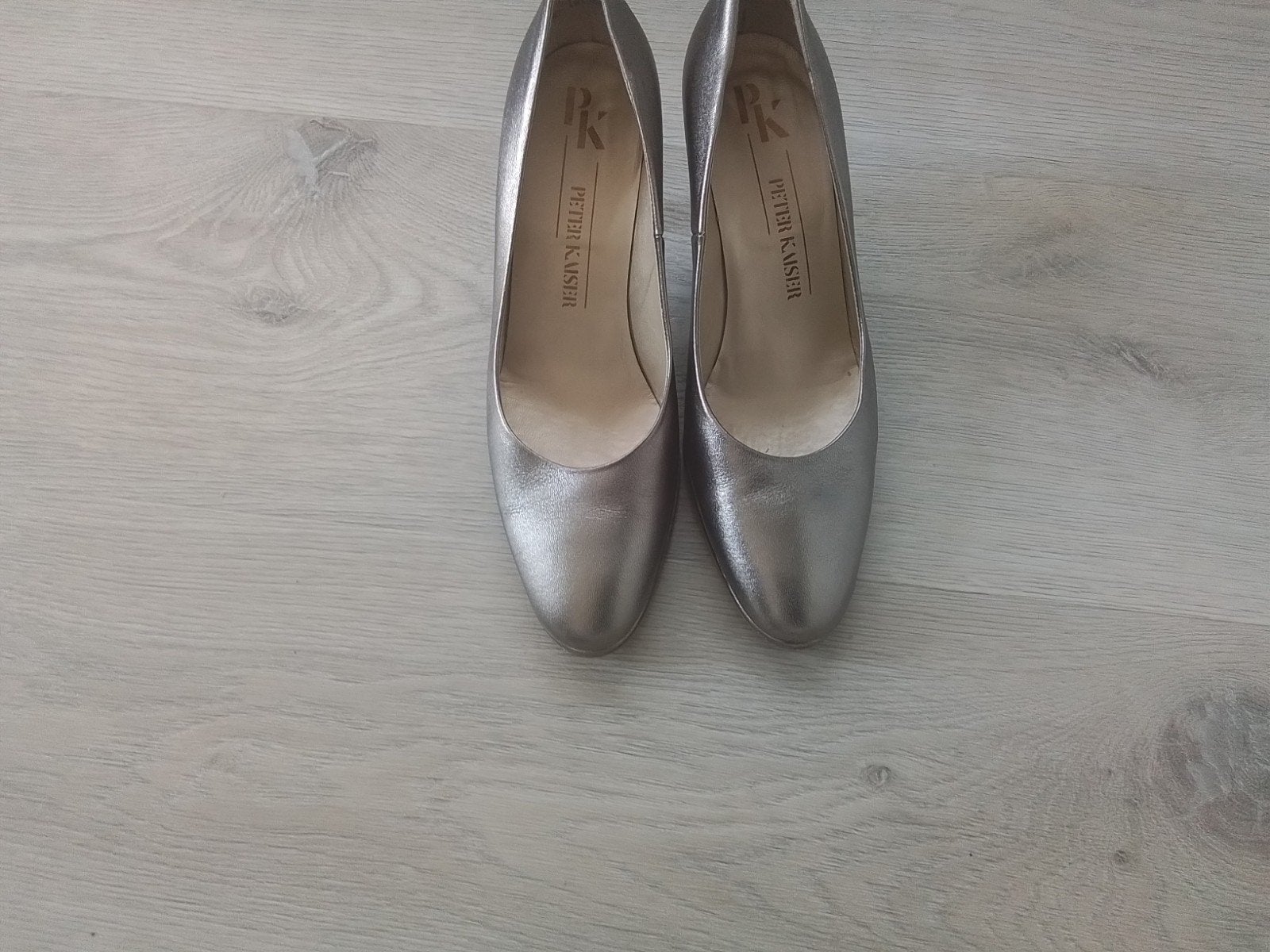 Goudkleurige pumps  van Peter Kaiser maat 6, Ophalen of Verzenden, Zo goed als nieuw, Overige kleuren