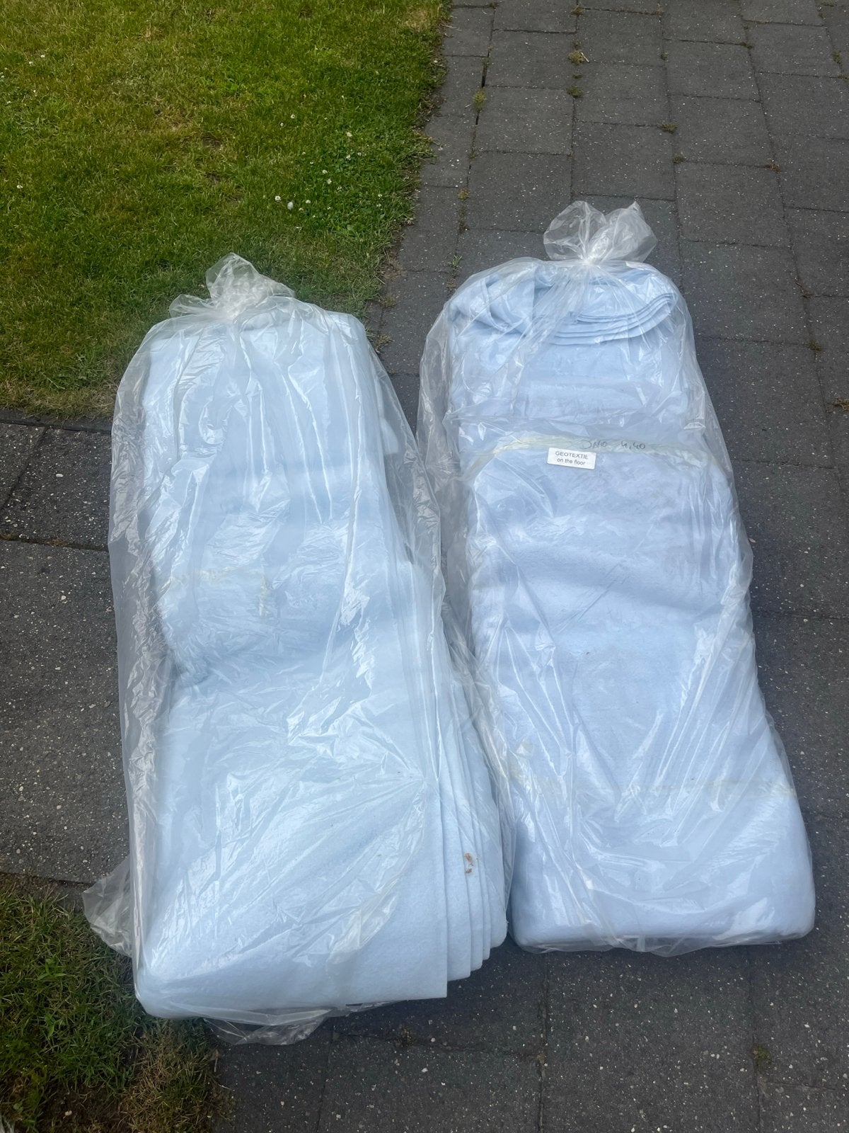 Zwembad vilt / grondzeil - Geotextiel, Ophalen, Nieuw, Grondzeil
