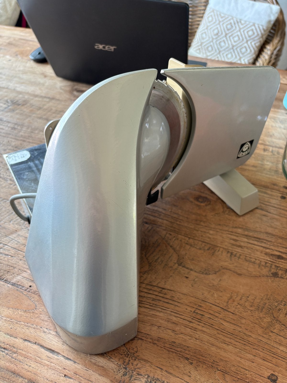 Graef EH 170 T snijmachine, Snijmachine, Ophalen of Verzenden, Gebruikt, Zilver