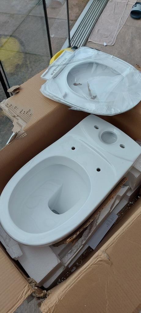 Nieuw wandcloset met zitting, Ophalen of Verzenden, Nieuw