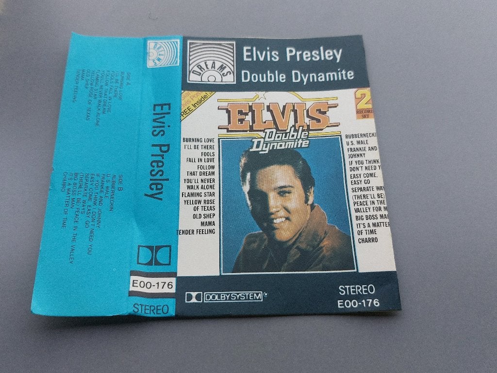 ELVIS PRESLEY - DOUBLE DYNAMITE (MC), 1 bandje, Ophalen of Verzenden, Zo goed als nieuw, Origineel