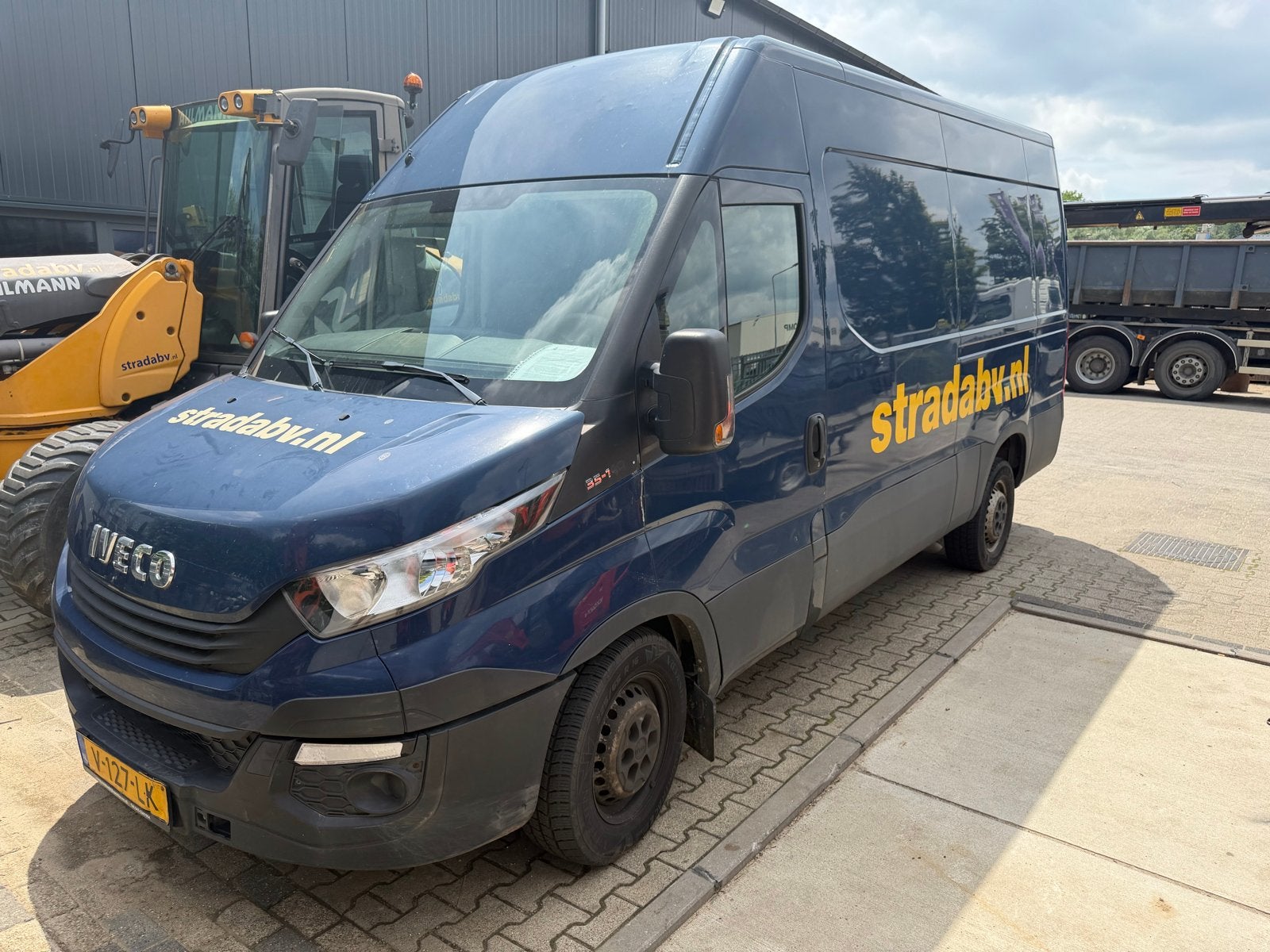 Iveco Daily 35S14 2018, Auto's, Bestelauto's, Iveco, Particulier, Te koop, 750 kg